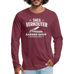 Shea Verkouter Barber Shop Funny Long Sleeve Tee