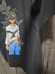 Revenge x Juice WRLD Crows Black Tee
