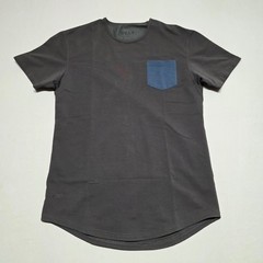 BYLT Basics Drop Cut Short Sleeve Lux T-Shirt Men Medium Olive Pullover Reg Fit