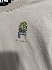 ALAB Sup Succa Cream Graphic Tee Unisex Adult Sz Small EUC