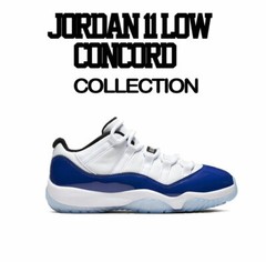 Shirt Match Jordan 11 Concord Chalk Shoes – Social Distance Tee