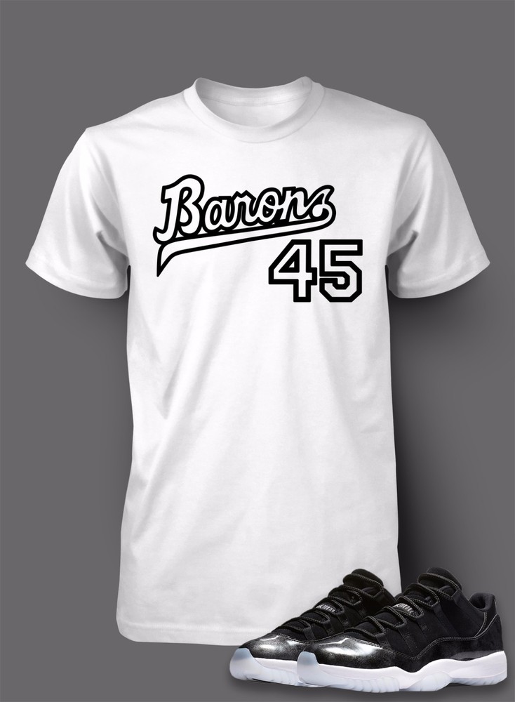 Graphic Sneaker Sport HIp Tee Shirt to Match J11 Barons 45 Big Tall Small T