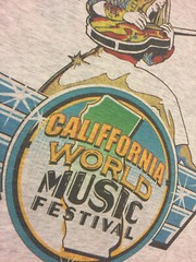 California Jam World Music Festival 1979 Vintage Concert Tour Jersey Aerosmith