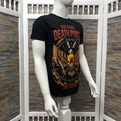 Five Finger Death Punch T Shirt Got Your Six Eagle Swords Print Mens Size S