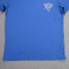 Chubbies Mens S T-Shirt NWT Blue Weekender Retro Graphic Print Short Sleeve