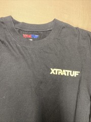 XTRATUF Men’s Large Long Sleeve Graphic (on back) Tee Alaska Fishing Black