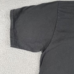 Vtg Russell Athletic Cotton Single Stitch XL Black T Shirt Made In USA 90s EUC