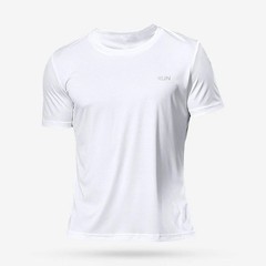 Men’s Compression Gym T Shirt Quick Dry Running Fitness Sports Top UK
