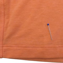 VRST Icon Short Sleeve Tee Men’s Small Fresh Tangerine Heather Orange Tencel Gym