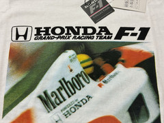 McLaren Honda Formula 1 Racing Vintage Tee T Shirt One Size White Made In Japan