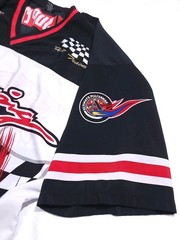 Vtg 90s Arctic ASG Arctic Sport Racing Jersey Shirt Mens XL AOP Drag Car 400 HP