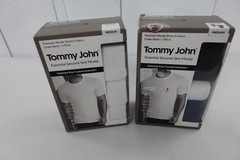 Lot of 2 $120 NIB Tommy John Crew Neck Modal Under Shirt Sz Medium