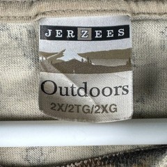 Jerzees Outdoors Mossy Oak Break-Up Camo Pocket T-Shirt Mens 2XL Camouflage Tee
