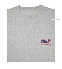 NWT Vineyard Vines Men SS Whale Pocket Crew T-Shirt Tee “STARS AND WHALES WF”