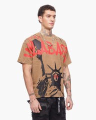 Valabasas Men Freedom Tee Khaki