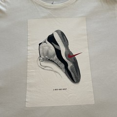 Men’s Nike Air JORDAN XI RETRO 11 CONCORD 3XL Shirt WHITE RARE 914459 Hotline