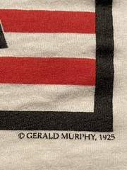Vintage 20s 30s 90s Gerald Sara Murphy Villa America Tshirt Size Medium Art Tee