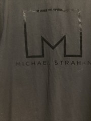Lot Of 3 Champion MStrahan Mossimo Mens T Shirt Short Sleeves Black Blue Gray M