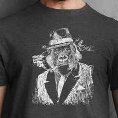 Gorilla Gangster Unisex t-shirt – 20’s Mob Boss Ape