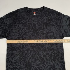 DEFCON 25 Hacker T-Shirt Men Large All Over Print Cyber Security Convention