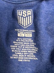 Team USA One Nation One Team T-Shirt Blue Sizes SOCCER SHIRT NEW WITH TAGS