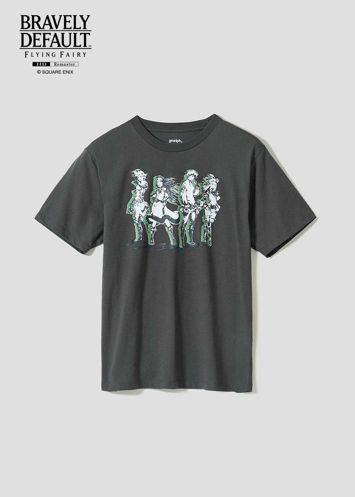 Bravely Default Octopath Traveler Warrior of Light T-Shirt XL Size Rare