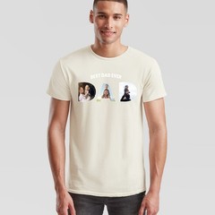 Personalised Unisex T Shirts Add Your Photo Text Ultra Soft Front & Back Print