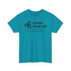 Clover Food Lab T-Shirt – Restaurant Chain Logo Tee – Vegetarian