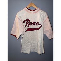 Vintage Reno Graphic T Shirt 1990s Delta Pro Weight Heather Grey XL