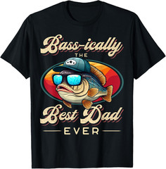 Funny Fishing Father’s Day – Dad Fisherman Birthday Graphic T Shirt