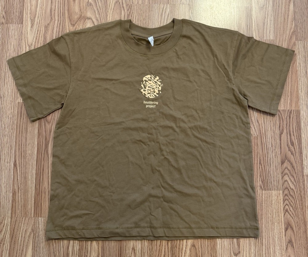 LAT Apparel T-shirt Bouldering Project Unisex New Cotton Size XL