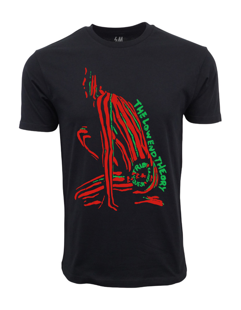 1991 TRIBE CALLED QUEST ‘LOW END THEORY’ GRAPHIC BLACK T-SHIRT
