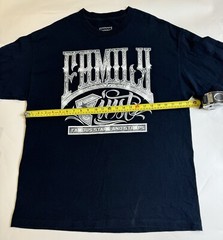 Famous Stars And Straps T-Shirt XL Black Y2K Family First 395