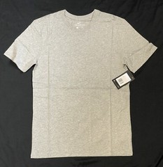 Nike Blank Short Sleeve T-Shirt Athletic Cut Grey – Size US S / Asian M