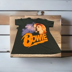 Bowie T-Shirt Bay Island Sportswear David Bowie Rock Size Large