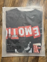 Mixed emotions tee shirt Black/White Size XL