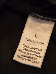 Fear of God Essentials Long Sleeve Shirt Size L Used Black FOG
