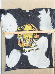 Vintage Teenage Millionaire Jesus Peace Sz XL Extreme Burnout See through Tshirt