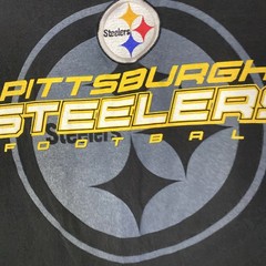 NFL Team Apparel Pittsburgh Steelers T Shirt Mens XL XG Football Y2K