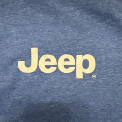 Jeep Duck Yeah Graphic T-Shirt XL Blue Jedco Soft Tee USA Flag Duck