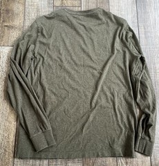 Polo Ralph Lauren Custom Slim Fit Shirt Men’s M Olive Green Long Sleeve Crewneck