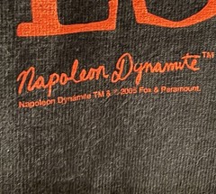 Napoleon Dynamite 2005 “Heck Yes” Graphic Movie T-shirt L