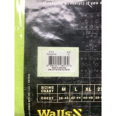Walls Mens 2-Pack Hi-Vis Yellow Pocket T-Shirts XL Short Sleeve PKS952VY9 New