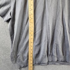 The Men’s Store at Bloomingdale’s Cashmere Blend Sweater Tee XXL Blue Gray S/S