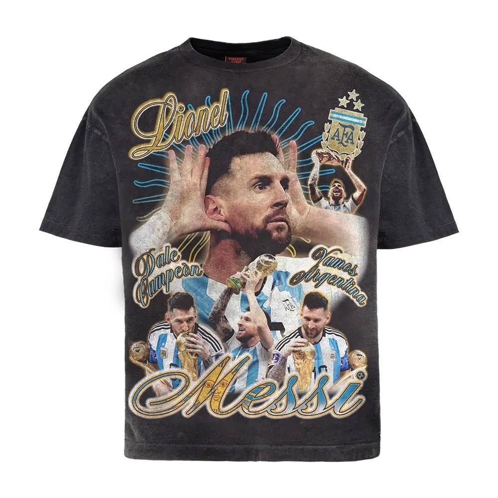 Vintage Lionel Messi World Cup La Pulga by Ginseng Strip ( Worn by Drake )