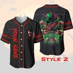 Custom Name Friday The 13th Horror Movie Jersey, Horror Movie Halloween Jersey
