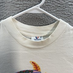 Vintage Yazbek Shirt Adult Large White Aztec Nature Grunge Skater Thrasher Y2K