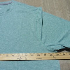 JOHNNIE-O Mens L LARGE THE COURSE T SHIRT PERFORMANCE GOLF TEE TROPICAL GREEN