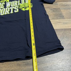 Walt Disney T-Shirt ESPN Wide World Of Sports Blue Adult Size M Medium Champion