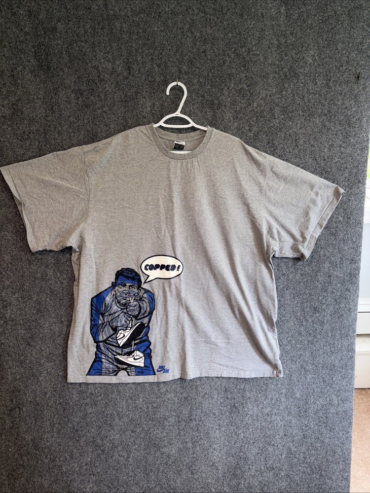 NIKE Shirt Copped AF1 Roy Lichtenstein Art Target Practice Kicks OOP RARE 4XL